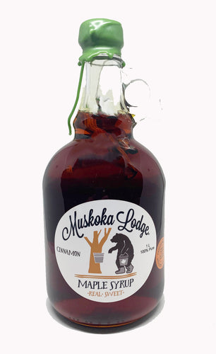 Cinnamon Infused Muskoka Lodge Maple Syrup - 1 Litre