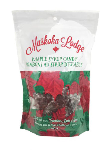 Muskoka Lodge Maple Syrup Candy - Hard - 160G